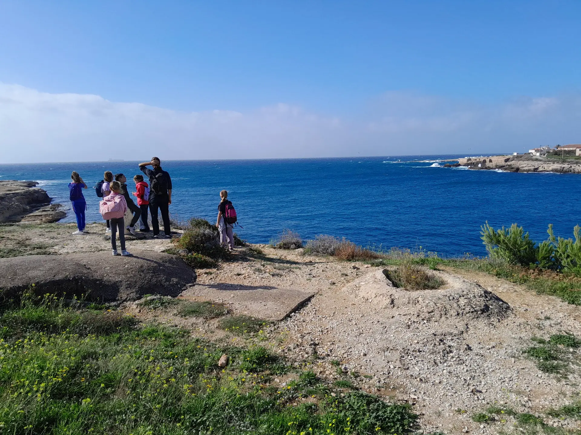 Enfants au bord de mer