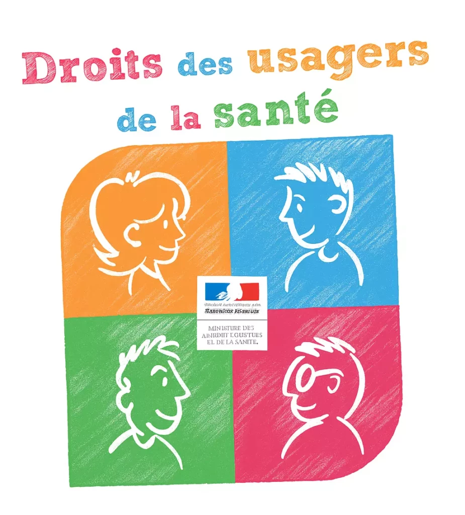 Logo droit des usagers de la santé