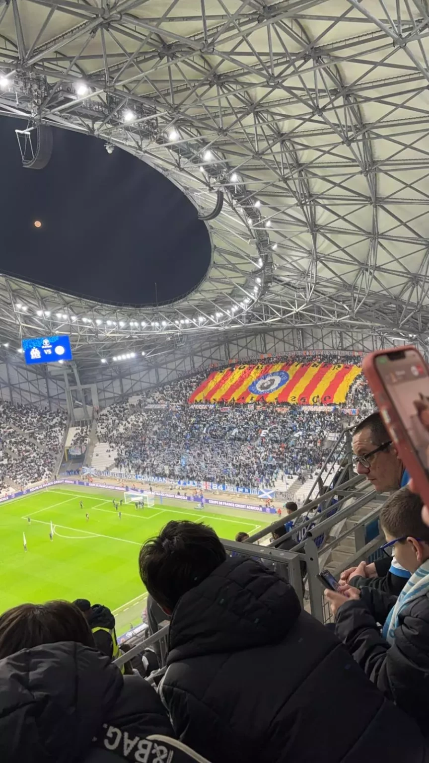 Match au stade Vélodrome – Sortie éducative du SMR Val Pré Vert à Marseille