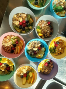 Préparation de repas variés dans le cadre de l’éducation nutritionnelle à Val Pré Vert
